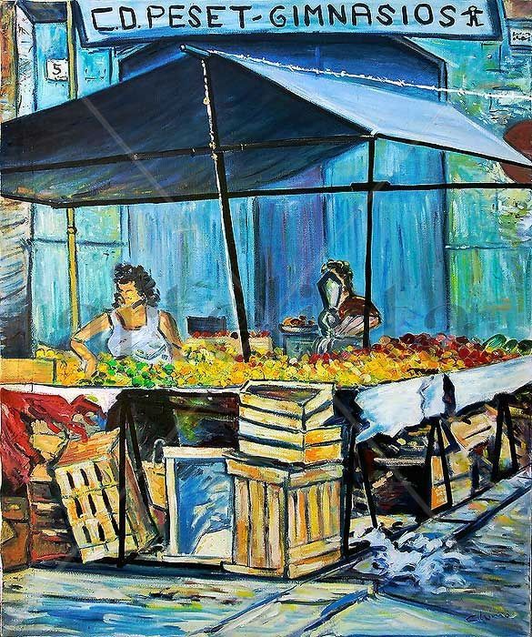 puesto de mercado