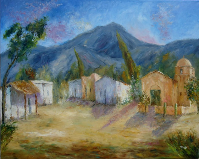 ME OBLIGA A SOÑAR - Cafaytae, Salta Oil Canvas Landscaping