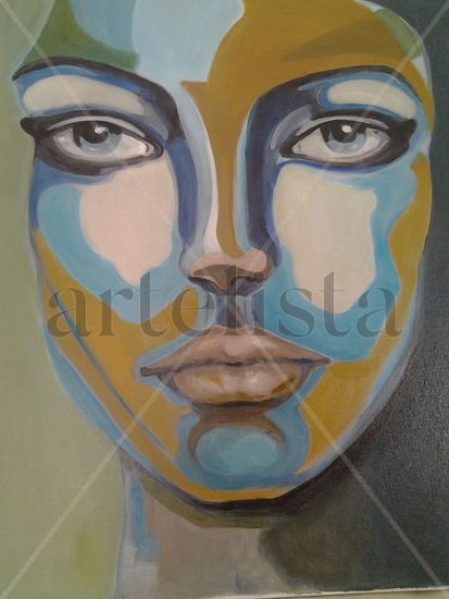 mujer Oil Canvas Portrait