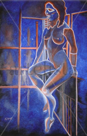 Incipiente sensualidad Oil Textile Nude Paintings