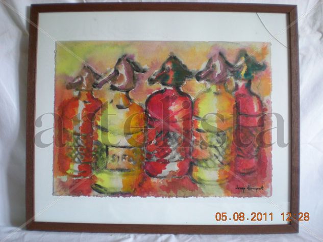 Siofons Acrylic Paper Still Life Paintings