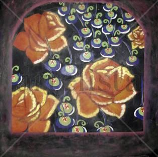 Flores por la mirilla