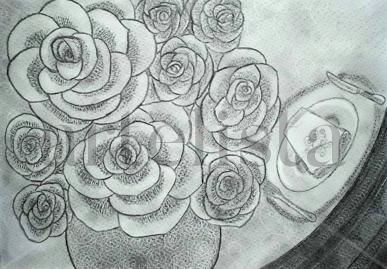 Rosas para mi amor Charcoal