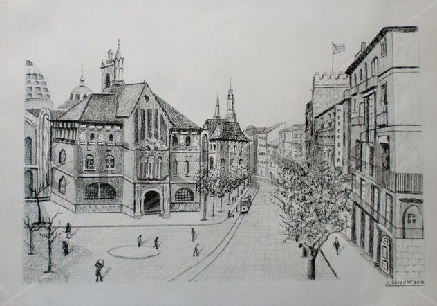 MERCADO CENTRAL DE VALENCIA 1940