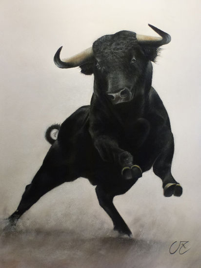 MALLORCON DE LISARDO SANCHEZ Pastel Paper Animals