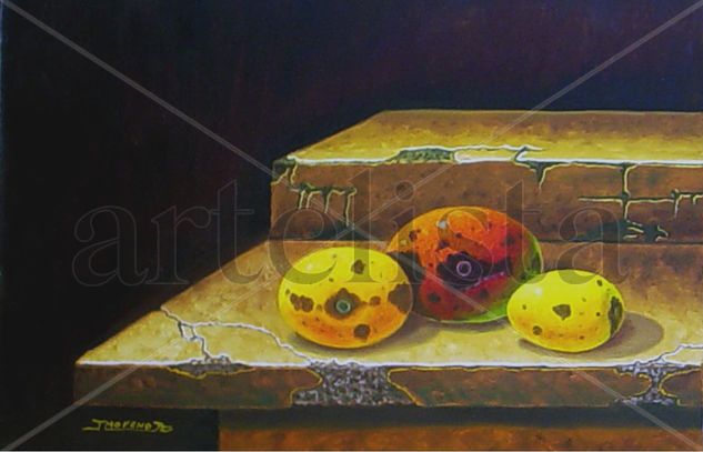 diptico Oil Canvas Still Life Paintings