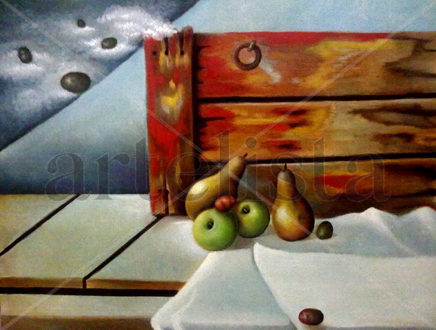 Bodegón No. 1 Oil Canvas Still Life Paintings