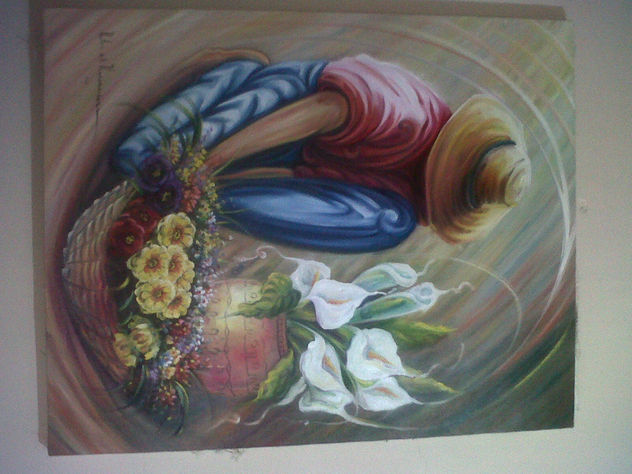 vendedor de flores
