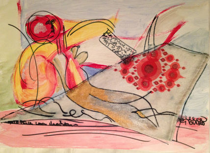 Mujer leyendo
