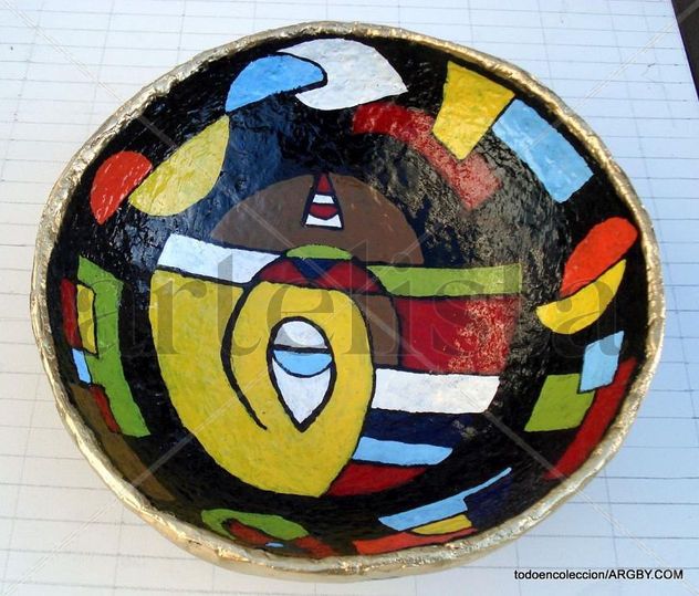 CUENCO DE PAPEL MACHE