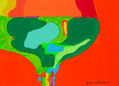 VINOPLASTICA-SERIE--2013-ACRILICO SOBRE LIENZO-16X21-SERIE BODEGA-#046