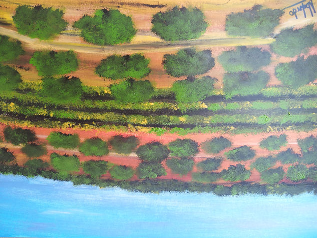 Paisajes de Baeza (Donada a Baeza) Acrylic Card Landscaping