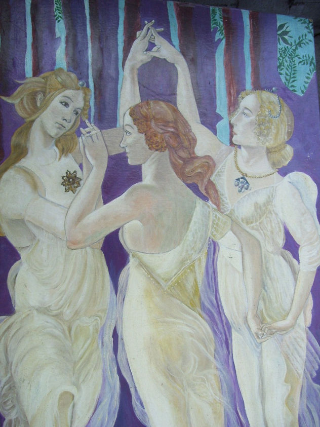 Las tres gracias de Sandro Botticelli