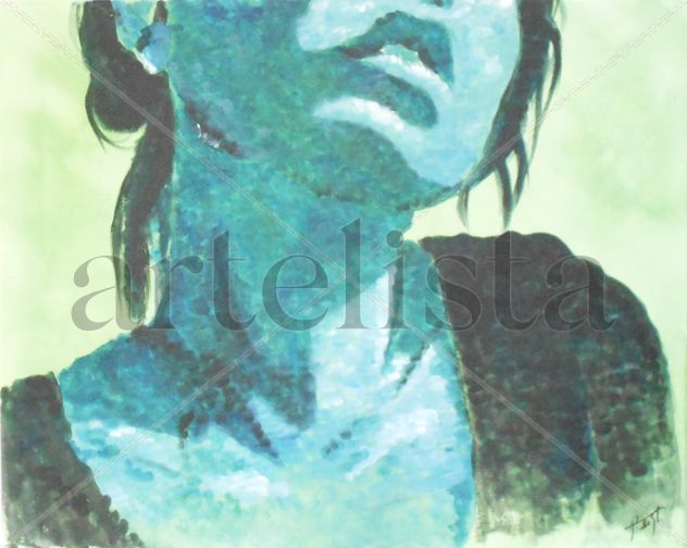 Mujer azul