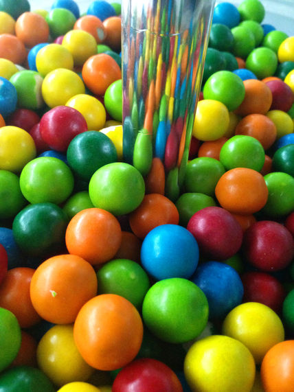 Dulces de colores