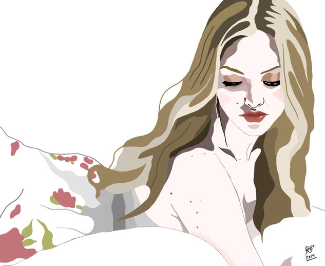 amanda seyfried Copydraw by jlb 