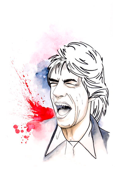 Mick Jagger Mixed Media