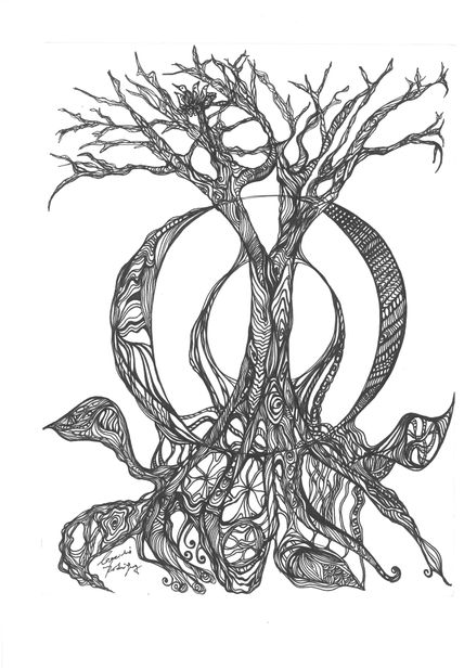 Dibujo Zentangle...