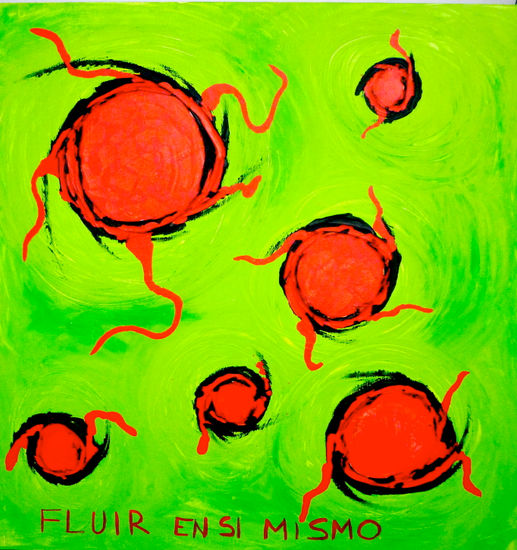 Fluir en si mismo Acrylic Canvas Others