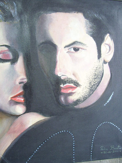 ENTRE LUZ SOMBRAS Y COLOR Oil Canvas Portrait