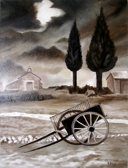 La ermita Oil Canvas Landscaping