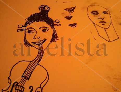 Chica tinta
