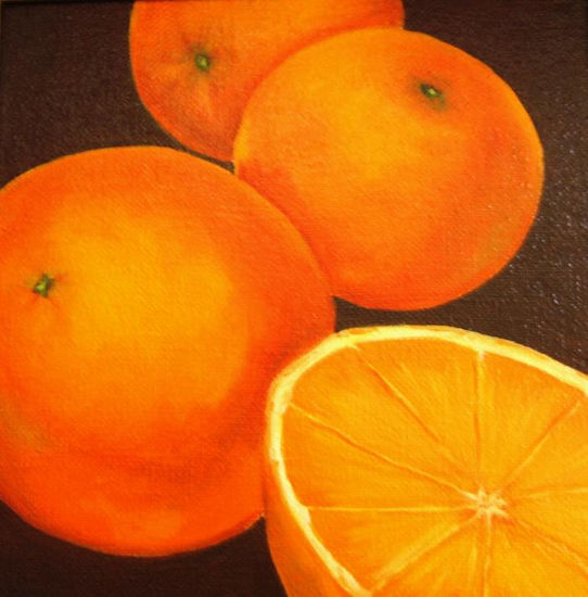 naranjas Oil Canvas Others