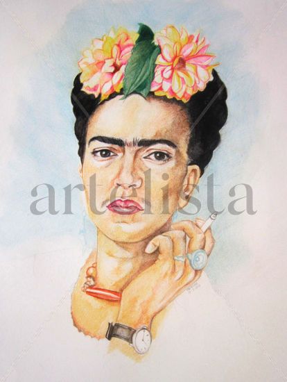 Frida Mixed Media