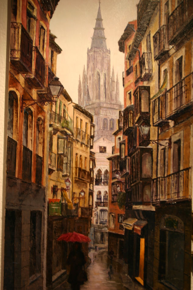 DIA DE LLUVIA CALLE COMERCIO TOLEDO