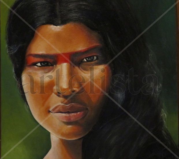 amazona Oil Others Portrait