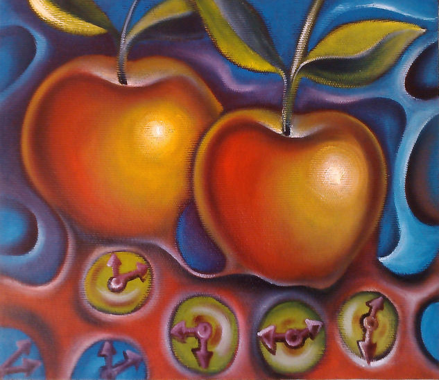 DOS EN UNO POR SIEMPRE 2 Oil Canvas Still Life Paintings