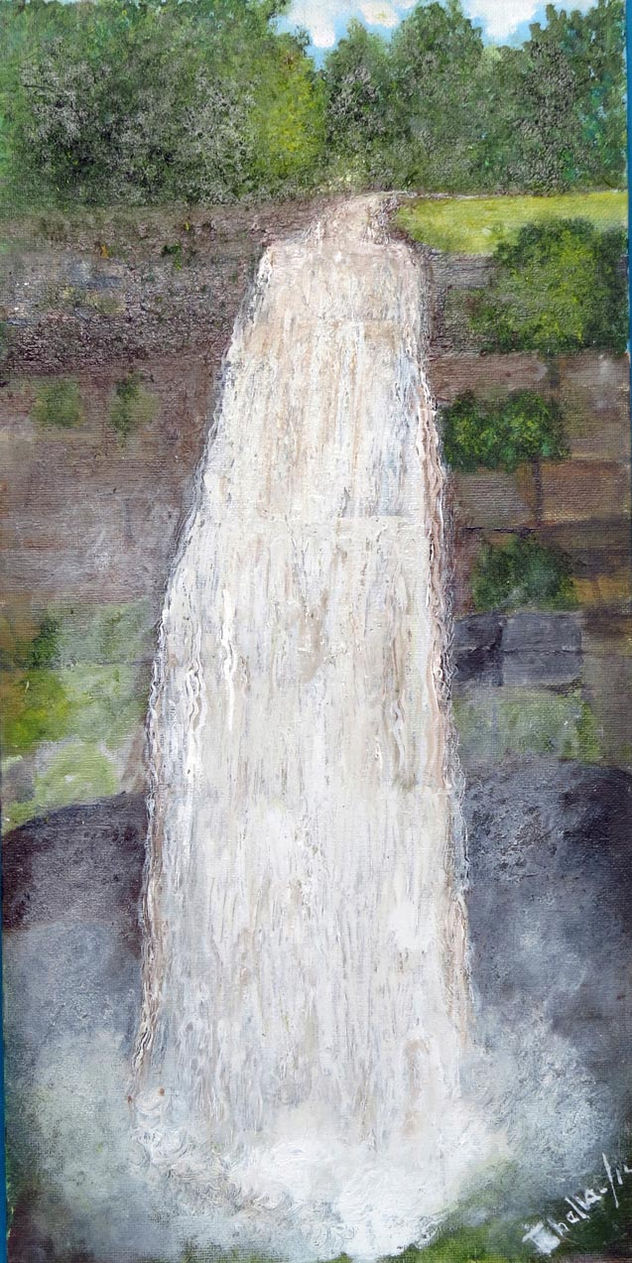 Salto de Tequendama en invierno