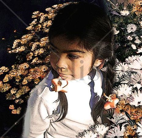 Niña indígena