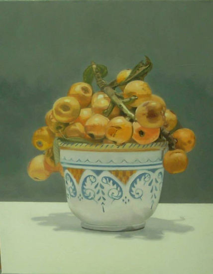 nisperos Oil Canvas Still Life Paintings