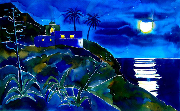 noche de luna llena