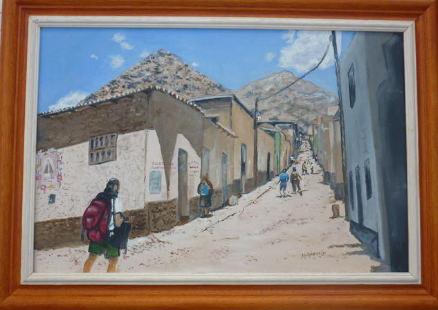 Iruya, Provincia de Salta Oil Canvas Landscaping