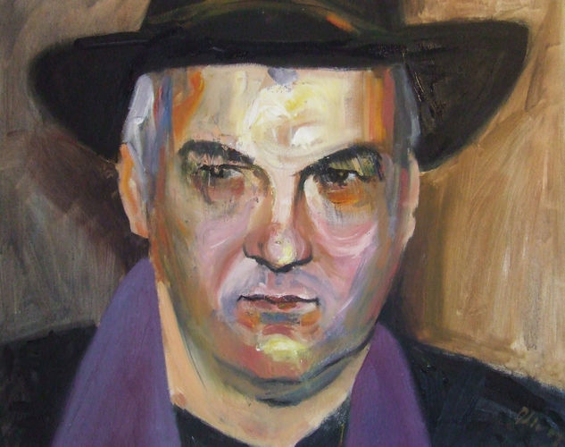 Portrait Martin Oil Canvas Portrait