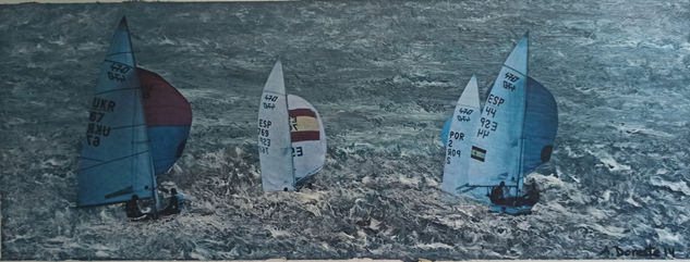Regata a toda vela Card Marine