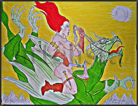 Red sonja dominando...