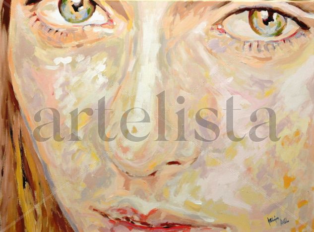 face Oil Canvas Figure Painting