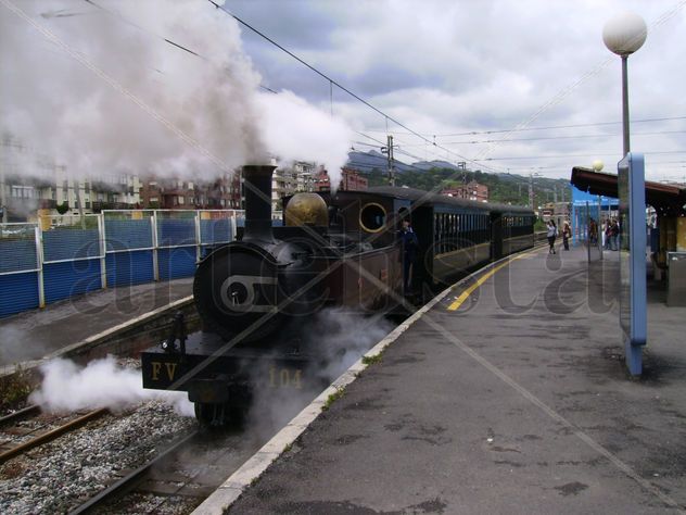 El tren a vapor