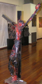 El cristo Metal Figurative