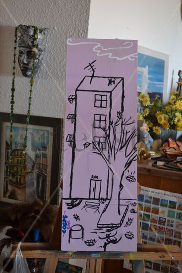 invierno barrio Acrylic Panel Others