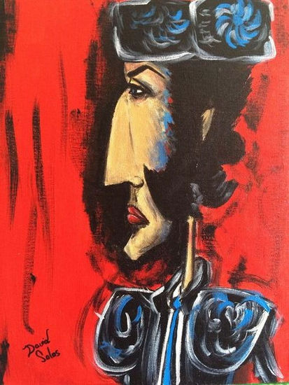 Torero Acrylic Panel Portrait