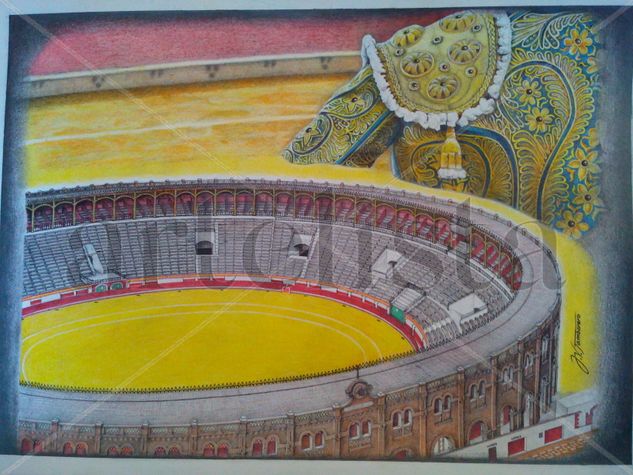 Plaza de toros de Castellon Mixed Media