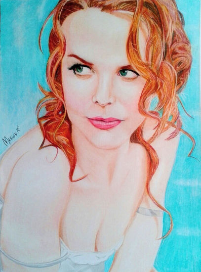 Nicole Kidman Mixed Media