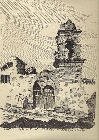 Ayacucho/ Iglesia de San Cristobal de Huamanga Ink