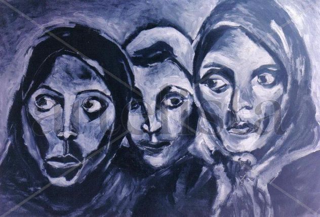 Mujeres despedidas.