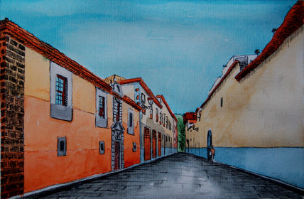 Paisaje de La Laguna.