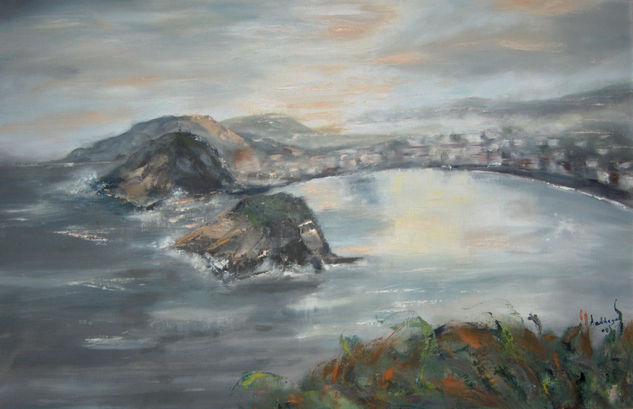 Donostia Oil Canvas Landscaping